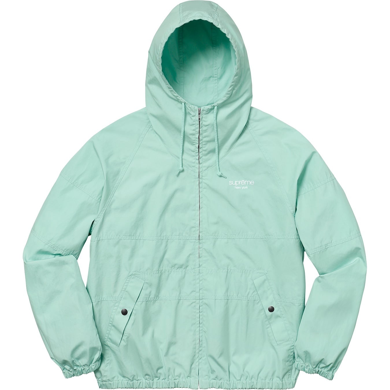 Cotton Hooded Raglan Jacket